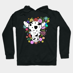 Vaca flor Hoodie